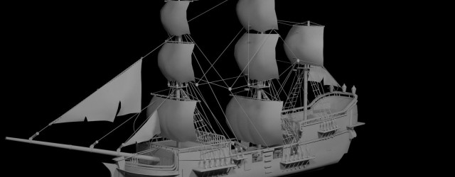 Pirate Ship Free 3d Model Cinema 4d Tutorials